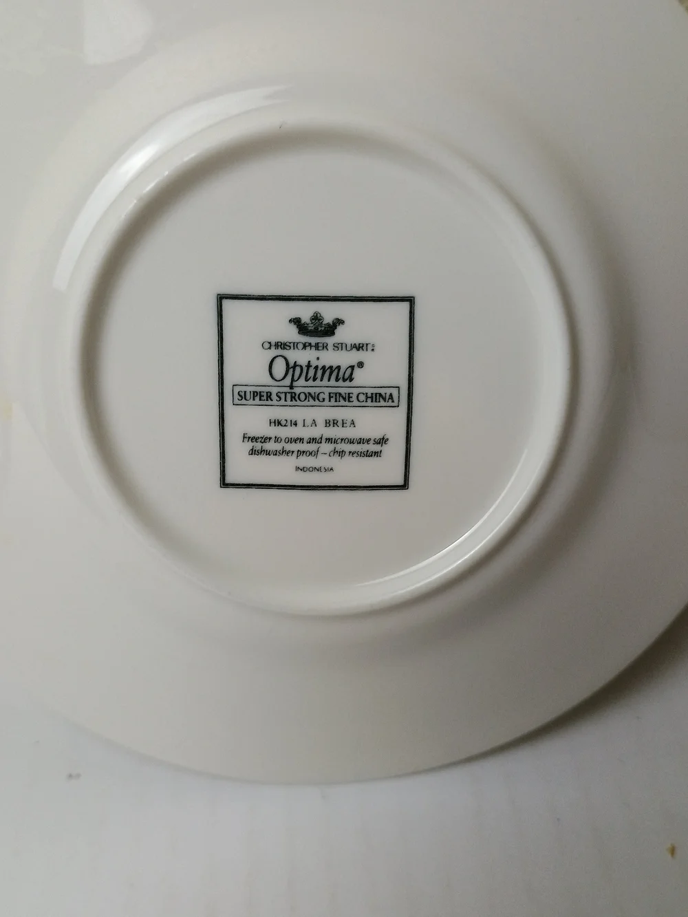 La Brea Replacement - Saucer  Multicolor Geometric - Discontinued Piece